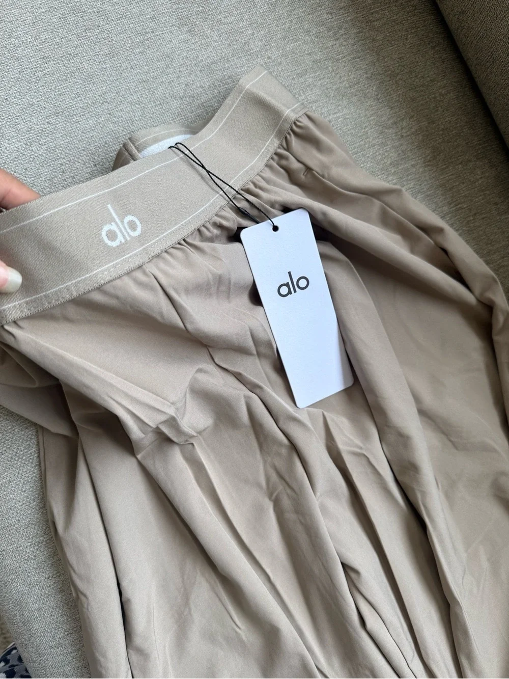Alo woman Tan Active pants